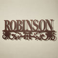 Richies Home Personalised LED Family Name Metal Wall Sign with Remote – 43 Inch