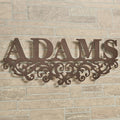 Richies Home Personalized Family Name Metal Wall Sign – 36 Inch